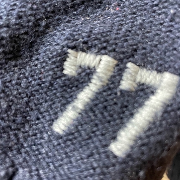 American Eagle Outfitters Men's Dark Blue Cardigan - Picture 5 of 6